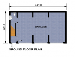 GARAGE TYPE :: Triple Garage - Eaves Fronted (GP/017)
